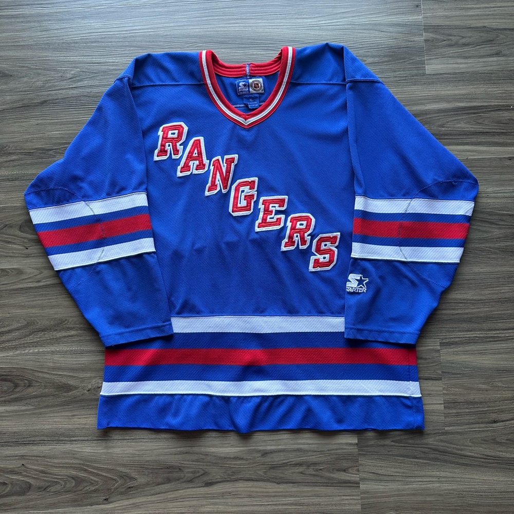 Vintage 90’s New York Rangers Starter Hockey Jersey